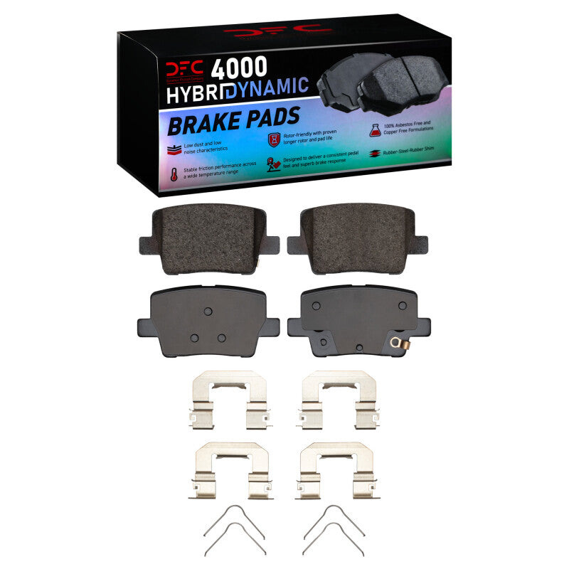 DFC 19-22 Genesis G90 Rear 4000 HybriDynamic Brake Pads and Hardware Kit