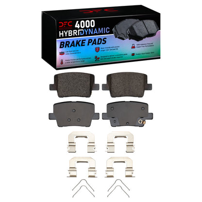 DFC 19-22 Genesis G90 Rear 4000 HybriDynamic Brake Pads and Hardware Kit