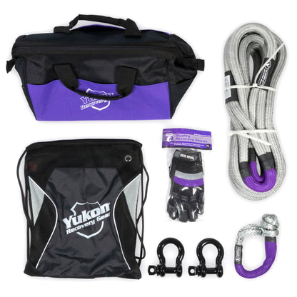 Yukon Gear Recovery Gear Kit w/7/8in Kinetic Rope