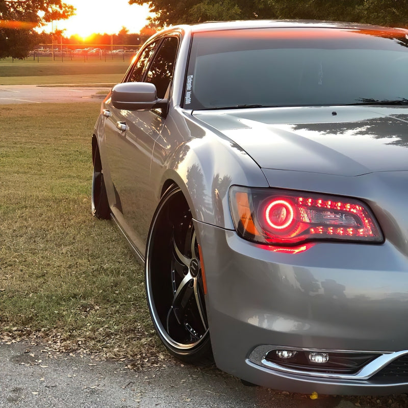 Oracle Chrysler 300C 11-19 LED Halo Kit - Red