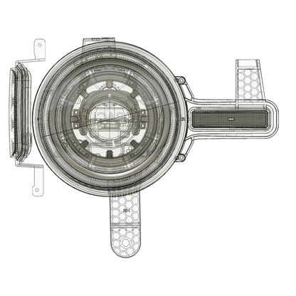 Oracle Ford Bronco 21+ Oculus Bi-LED Projector Headlights