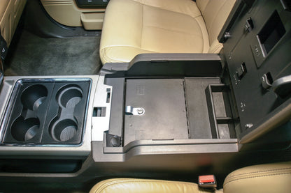 Tuffy Console Safe W/ Keyed Lock For Ford F250 & F350 Superduty