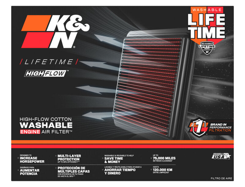 K&N Honda VTR1000 1997-2005 Air Filter