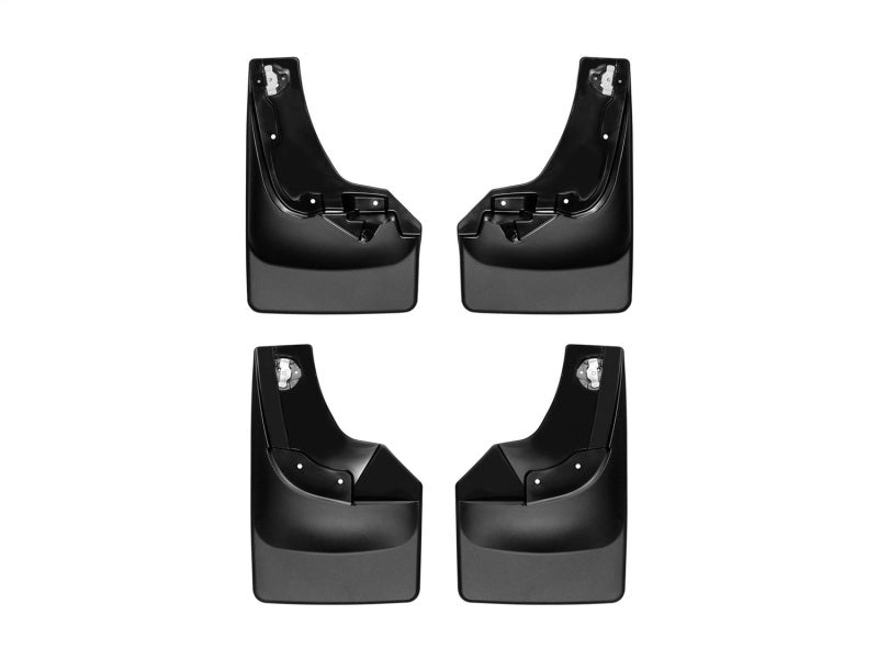 WeatherTech 25-26 Nissan Kicks Front & Rear Mudflaps - Black