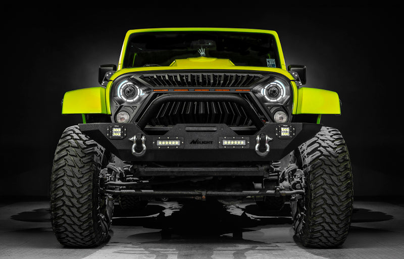 ORACLE Lighting 0718 Jeep Wrangler JK Oculus 7in ColorSHIFT Bi-LED Projector Headlights