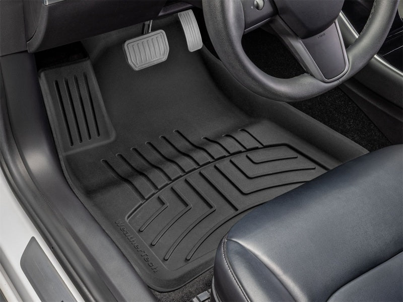 WeatherTech 17-23 Tesla Model 3 1st Row Front FloorLiner HP - Black