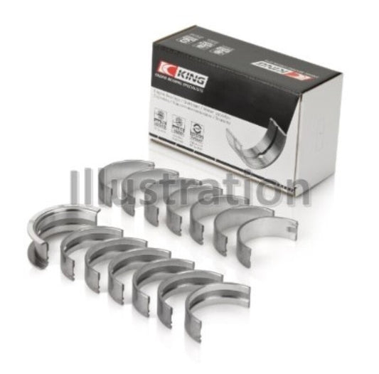 King Engine Bearings BMW N55B30A/N53B30A/N52B30A Main Bearing Set - Size STD