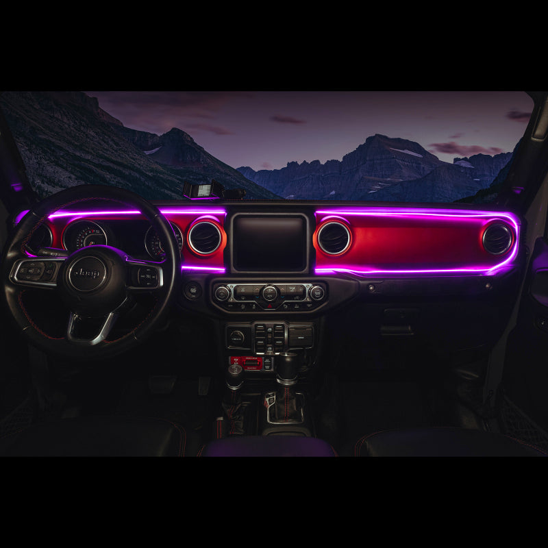 ORACLE Lighting Jeep Wrangler JL / Gladiator JT ColorSHIFT Fiber Optic LED Interior Kit