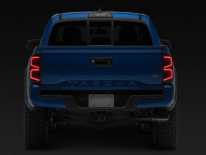 Raxiom 16-23 Toyota Tacoma ST LED Tail Lights- Black Housing- Smoked Lens