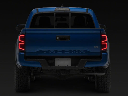 Raxiom 16-23 Toyota Tacoma ST LED Tail Lights- Black Housing- Smoked Lens