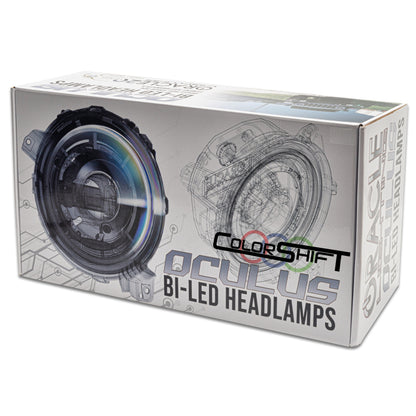Oracle Oculus Bi-LED Projector Headlights for Jeep JL/Gladiator JT - w/o Controller