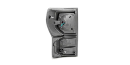 Raxiom 07-13 Toyota Tundra Axial Series Dual C-Shape LED Tail Lights- Black Housing- Clear Lens