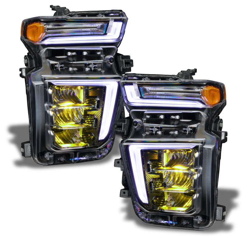 Oracle 20-21 Chevy Silverado HD 2500RGB Headlight Demon Eye Kit - w/o Controller