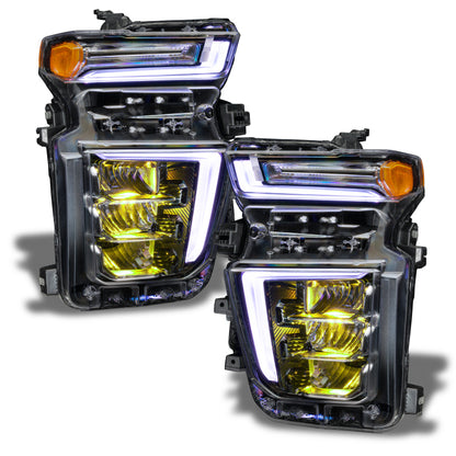 Oracle 20-21 Chevy Silverado HD 2500RGB Headlight Demon Eye Kit - w/o Controller
