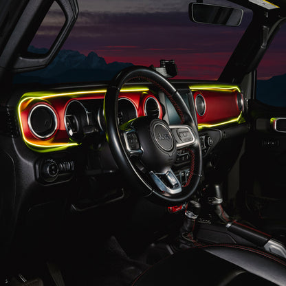 ORACLE Lighting Jeep Wrangler JL / Gladiator JT ColorSHIFT Fiber Optic LED Interior Kit