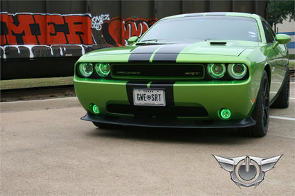 Oracle Dodge Challenger 08-14 Halo Kit (ProjectorHL) - ColorSHIFT w/o Controller