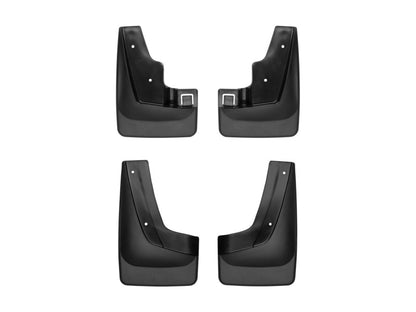 WeatherTech 11-17 Jeep Patriot No Drill Mudflaps - Black