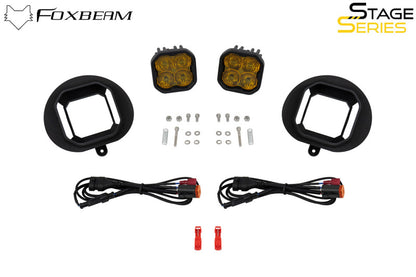 Diode Dynamics 02-08 Dodge Ram 1500/2500/3500 SS3 Fog Light Kit - White Max