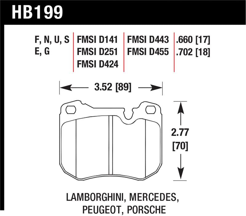 Hawk HPS Street Brake Pads