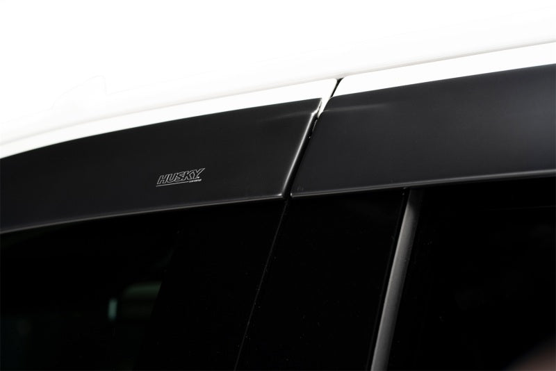 Husky Liners 09-18 Dodge RAM 1500 EC/QC In-Channel Mount Ventvisor Low Profile 4pc - Matte Black