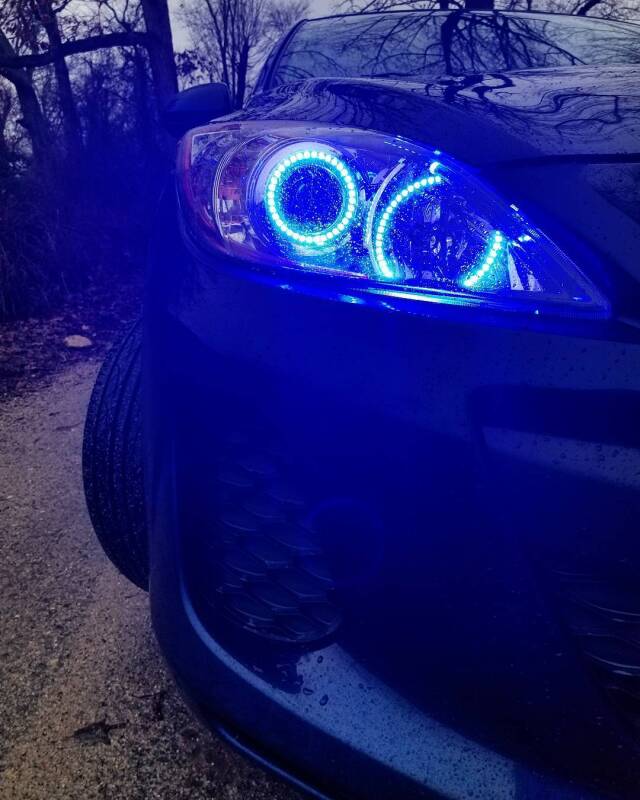 Oracle Mazda 3 10-12 Halo Kit - ColorSHIFT w/ 2.0 Controller