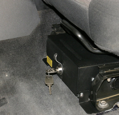 Tuffy Jeep Wrangler Underseat Drawer Nonflip Seat W/ Keyed Lock