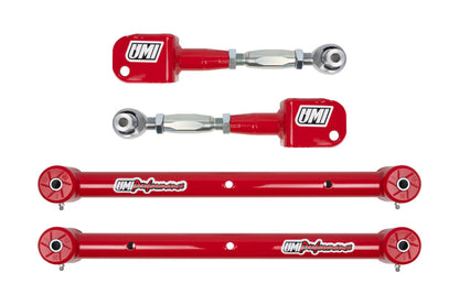 UMI Performance 78-88 GM G-Body Lower Control Arm & Adjustable Upper Control Arm Kit