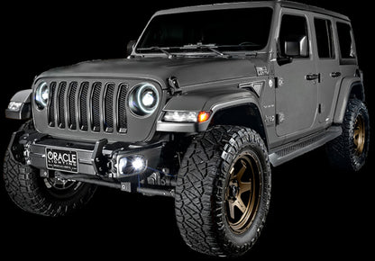 Oracle Jeep Wrangler JK/JL/JT High Performance W LED Fog Lights - Blue
