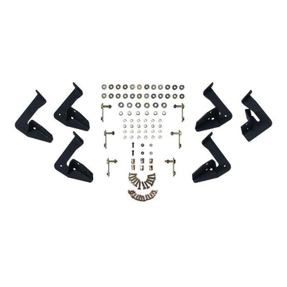 Westin 09-18 RAM 1500 Crew Cab HDX Stainless Drop Nerf Step Bars - Tex. Blk