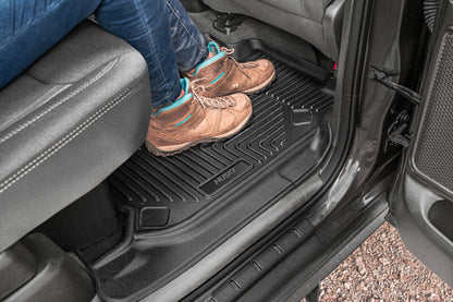 Husky Liners 2020 Lincoln Aviator X-Act Contour Front Black Floor Liners