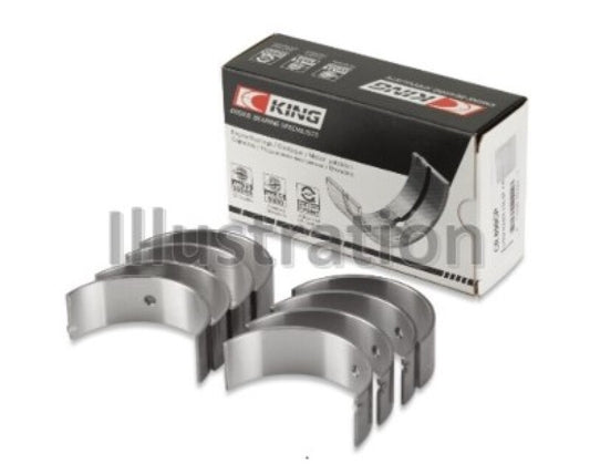 King Engine Bearings 91-02 Nissan SR20DE L4 DOHC 16 Valves  (Size +0.50) Rod Bearing Set