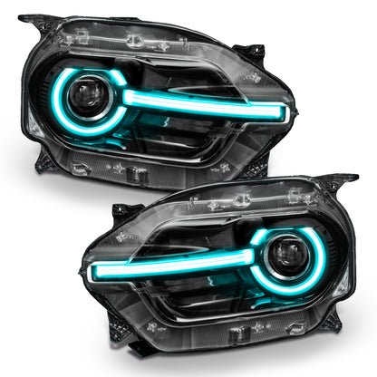 Oracle 2021 Ford Bronco Sport RGB+W Headlight DRL + Halo - ColorSHIFT w/o Controller
