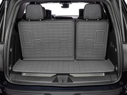 WeatherTech 21-26 Cadillac Escalade Behind 3rd Row Seating SeatBack Cargo Liners HP - Grey