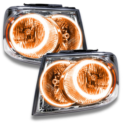 Oracle 07-09 Dodge Durango SMD HL - Chrome - ColorSHIFT w/ Simple Controller