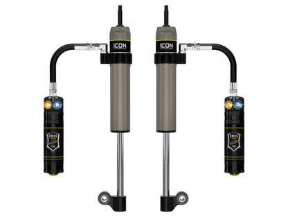 ICON 05-23 Toyota Tacoma Rear VS 2.5 Alum RXT Shock Absorbers Remote Resi w/ CDXS Pair