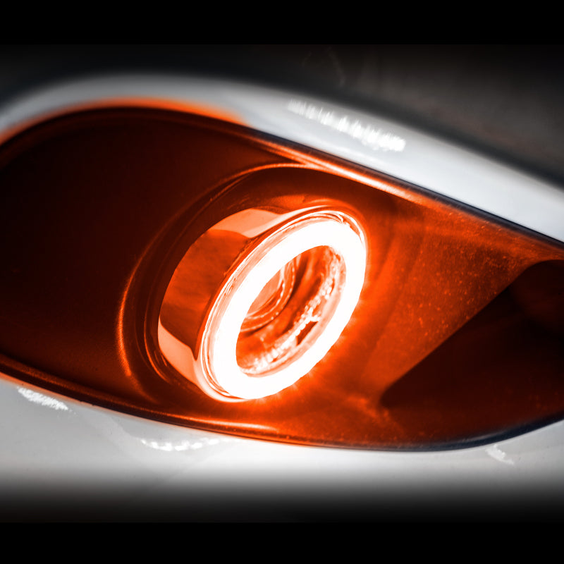 Oracle 14-15 GMC Sierra Surface Mount LED Fog Light Halo Kit - Amber