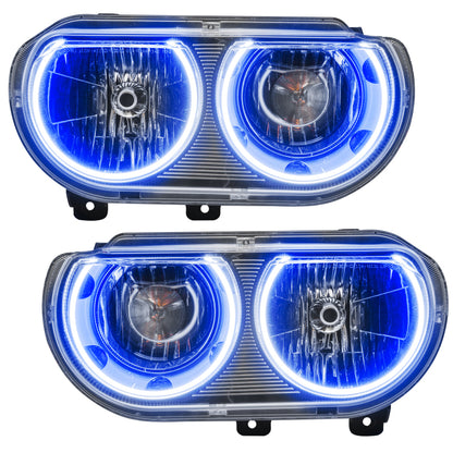 Oracle 08-14 Dodge Challenger SMD HL (Non-HID) - ColorSHIFT w/ 2.0 Controller