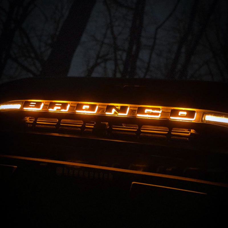 ORACLE Lighting Universal Illuminated LED Letter Badges - Matte Blk Surface Finish - U