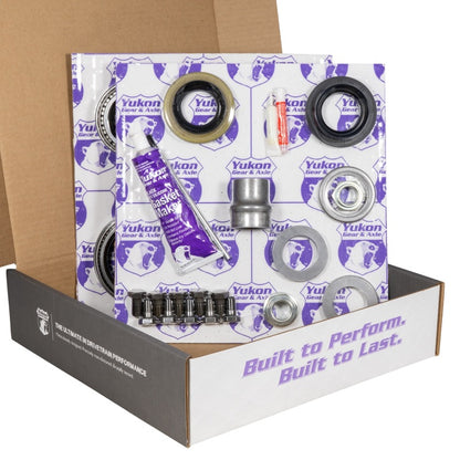 Yukon Gear Ring & Pinion Gear Kit Pkg F&R w/Install Kits Toyota 8.0/8.0 IFS 4.56 Ratio