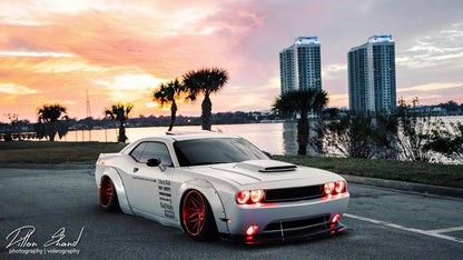 Oracle Dodge Challenger 08-14 Halo Kit (ProjectorHL) - ColorSHIFT w/o Controller