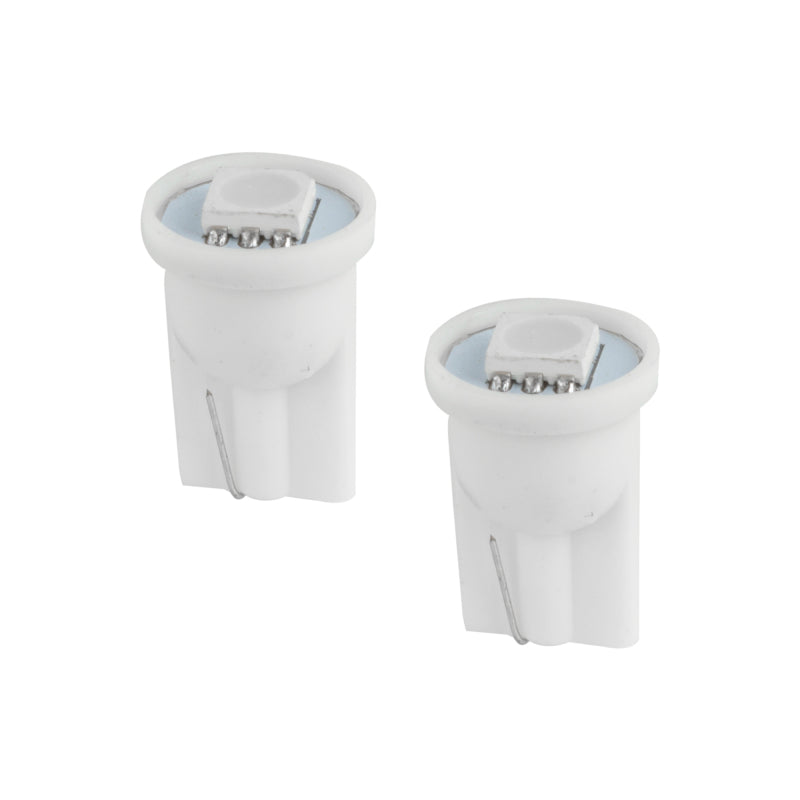 Oracle T10 1 LED 3-Chip SMD Bulbs (Pair) - Green
