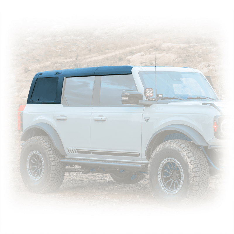 TURN Offroad 2021+ Ford Bronco 4DR Hard Top - Black/Badge Delete