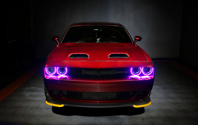 Oracle Dodge Challenger 15-21 LED Waterproof Halo Kit - ColorSHIFT