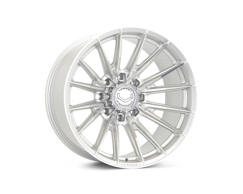 Vossen HFX-2 20x9 - 8x180 - ET18 - Deep Face - 124.3 - Silver Polished Wheel
