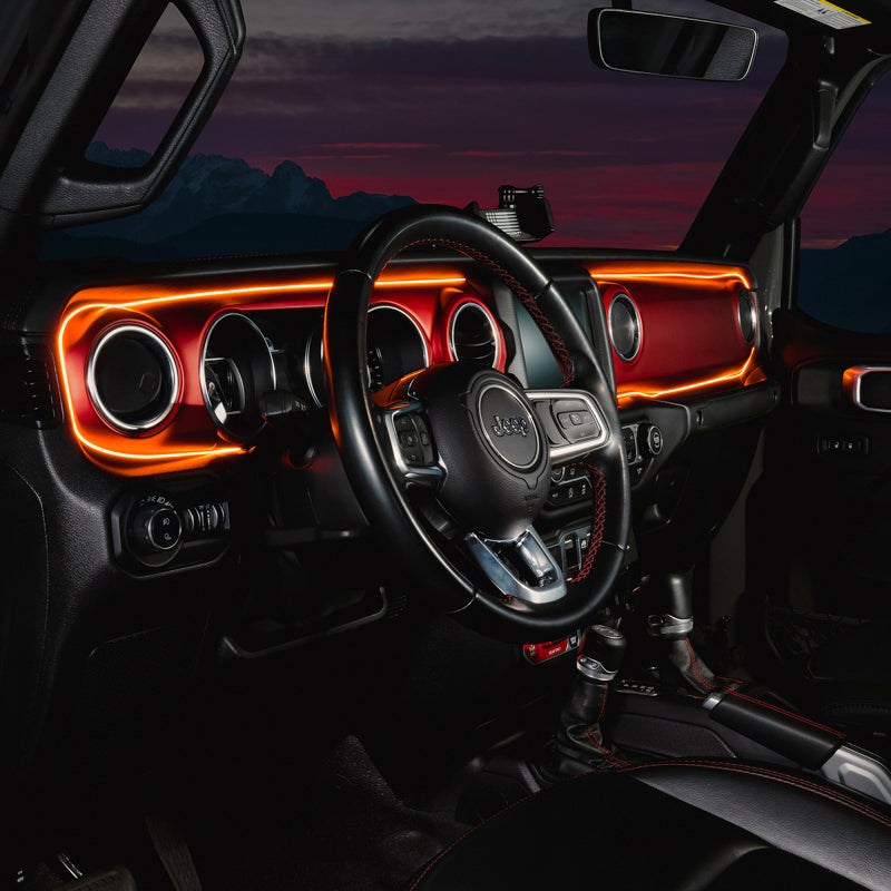 ORACLE Lighting Jeep Wrangler JL / Gladiator JT ColorSHIFT Fiber Optic LED Interior Kit