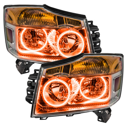 Oracle Nissan Armada 08-15 Halo Kit - ColorSHIFT w/o Controller