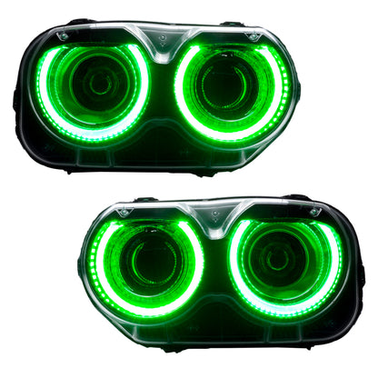 Oracle Dodge Challenger 15-21 Halo Kit - ColorSHIFT w/ Simple Controller