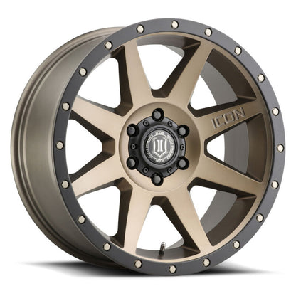 ICON Rebound 20x9 / 6x5.5 / 16mm / 5.625in BS Bronze Wheel