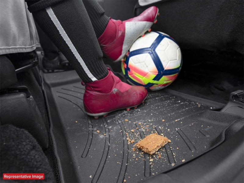 WeatherTech 2010-2014 Porsche Panamera Rear FloorLiner - Cocoa