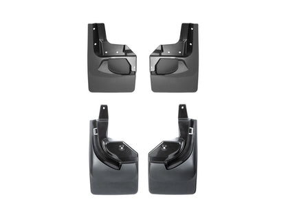 WeatherTech 24-26 Jeep Wrangler 2-Door Front & Rear Mudflaps - Black
